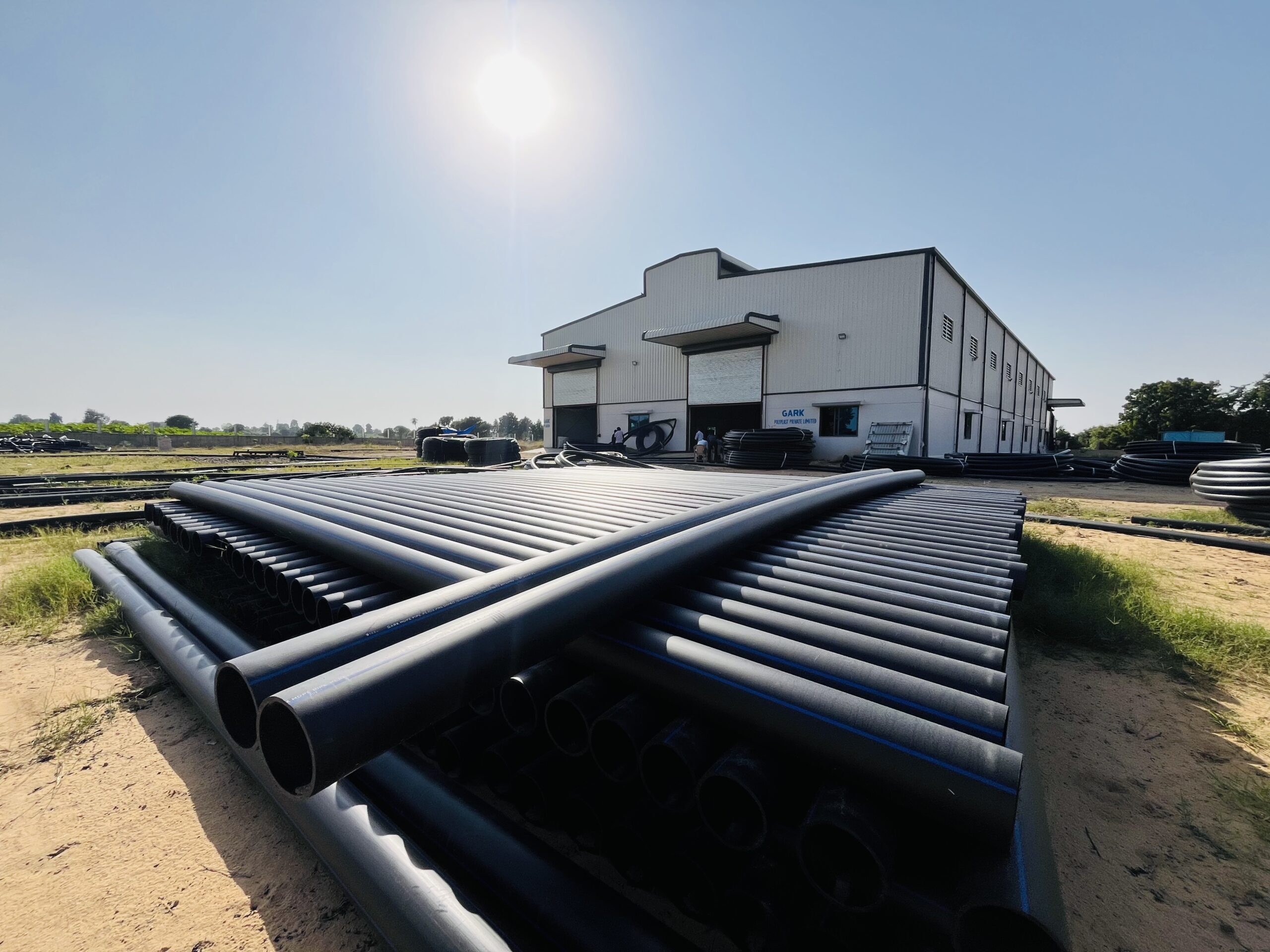 HDPE Pipes Manufacturer in india- Gark Polyplast Pvt. Ltd in Palanpur