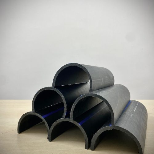 hdpe half round pipes manufacturer in PALANPUR